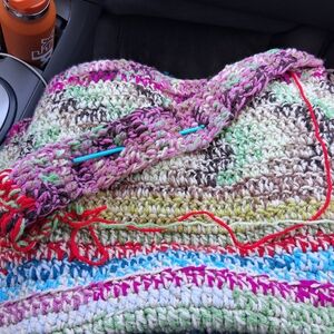 Colorful Crochet Blanket